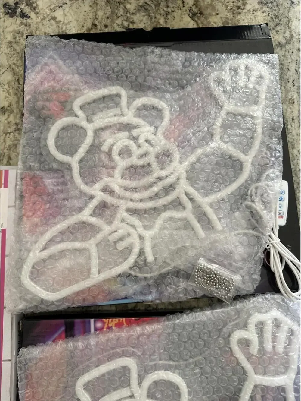 3x Brand New Neon Signs Includes 2 Midnight Bears & 1 Gaming Guy FAST SHIPPING